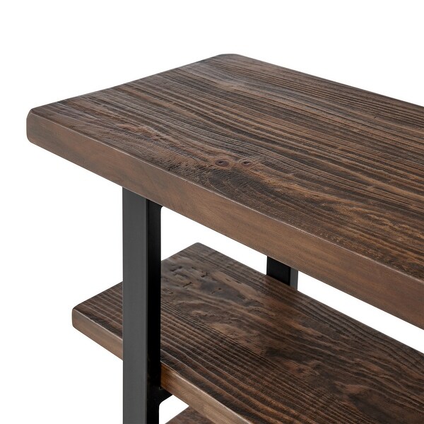 Pomona Media Console, Rustic Natural